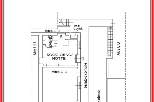 CORSO SAN GOTTARDO 38 – MONOLOCALE